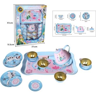 Armtoys ДЕТСКИ АЛУМИНИЕВ ЧАЕН КОМПЛЕКТ ЛЕДЕНО ЦАРСТВО