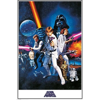Plakát, Obraz - Star Wars, 61 × 91.5 cm