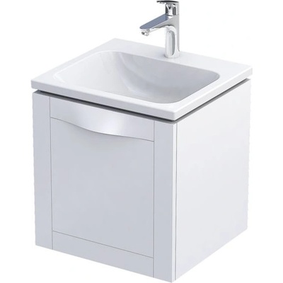 Oristo Skagen skříňka 49.6x45.5x50 cm závěsná pod umyvadlo bílá OR49SD1S502