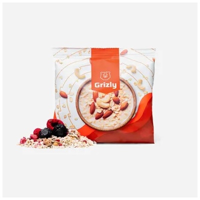 Grizly Ovsená kaša malina a čučoriedka 6 x 60 g