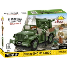 COBI 3116 World War II Americké terénní vozidlo 37mm GMC M6 FARGO 1:35