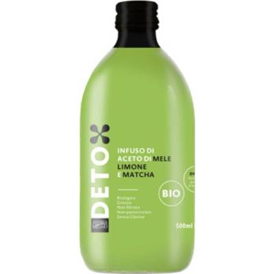 Acetificio Andrea Milano DETOX Bio jablečný ocet s citronem a matcha 500 ml