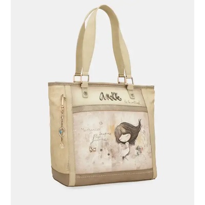 Anekke memories ГОЛЯМА ПРАВОЪГЪЛНА ДАМСКА ЧАНТА С АТРАКТИВЕН ПРИНТ
