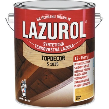 Lazurol Topdecor S1035 2,5 l buk