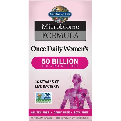 Garden of Life Microbiome Formula Once Daily Womens, 30 Vegetarian Capsules