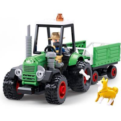 Sluban B1392 Traktor s prívesom