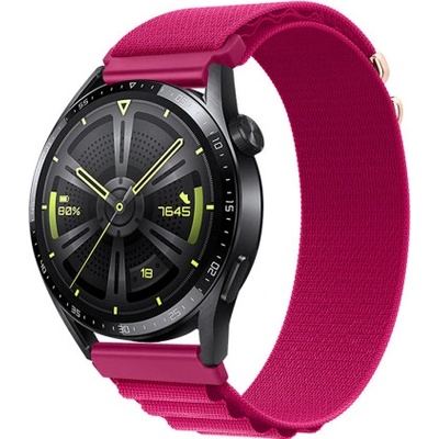 BStrap Nylon Loop remienok na Xiaomi Amazfit GTR 2 / GTR 47mm, carmine SSG037C1006