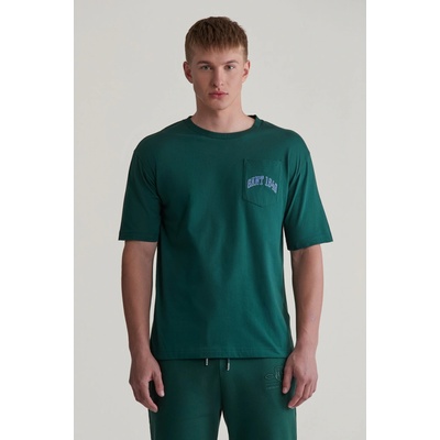 Gant Pocket graphic Tshirt Tartan green