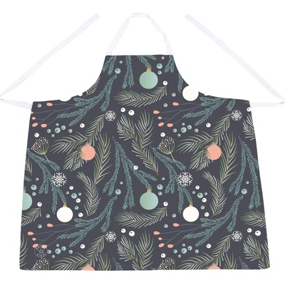 Butter Kings Bavlněná zástěra s vánočním motivem Christmas