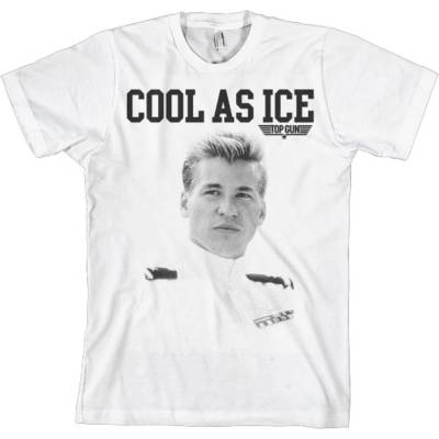 HYBRIS мъжка тениска Top Gun - Cool As Ice - White - HYBRIS - PM-1-TTG003-H26-16-WH