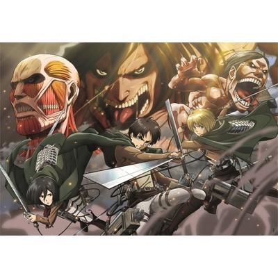 CLEMENTONI Anime Collection: Útok titánů Attack on Titans 500 dílků