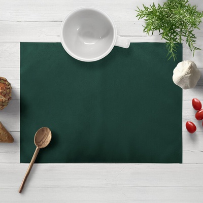Biante Zamatové prestieranie Velvet Prémium SVP-044 Lesná zelená 30x40 cm