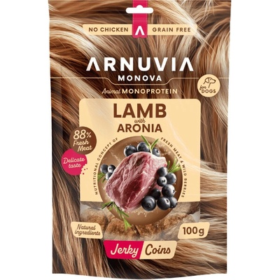Arnuvia Monova Dog Jerky: poctivé masové pamlsky pro psy