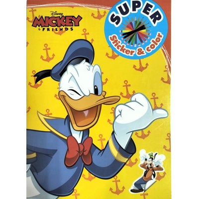 Omaľovánka BSN Disney Myšiak Mickey a priatelia