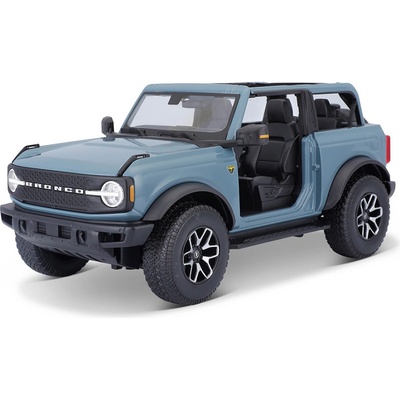 Maisto Bronco Ford Badlands 2021 Modrý 1:18
