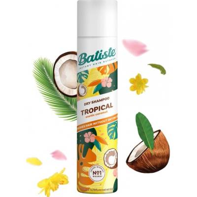 Batiste Tropical Exotic Coconut Сухи шампоани 350ml