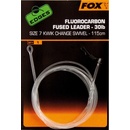 Fox Edges Fluorocarbon Fused Leader 30lbs Kwik Change Swivel vel.7 115cm