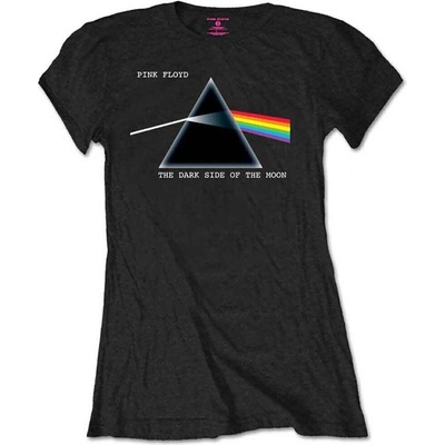 Pink Floyd Dark Side of the Moon Courier Black S Дамски Риза (PFTEE28LB01)
