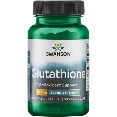 Swanson Glutathione, 200 mg, 60 растителни капсули, Swanson (SWU704)