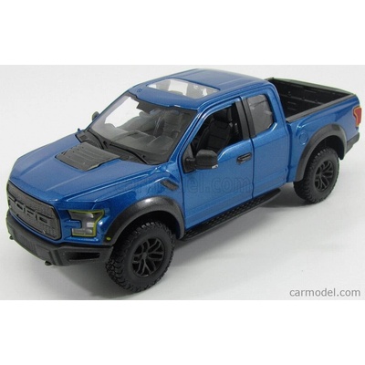 Maisto Ford USA F 150 Raptor Pick up 2017 Blue Met 1:24