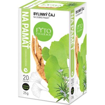 Fyto bylinný čaj NA DOBRÚ PAMÄŤ 20 x 1,25 g