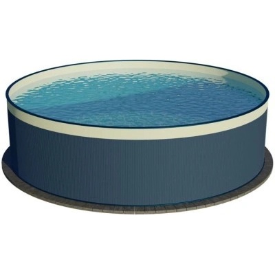 Planet Pool 350 x 90 cm antracit / sand