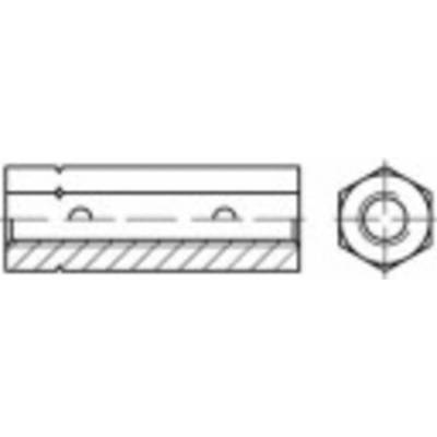 TOOLCRAFT 136579 šesťhranná napínacia matica M12 ocel glavanizované zinkom DIN 1479 10 ks
