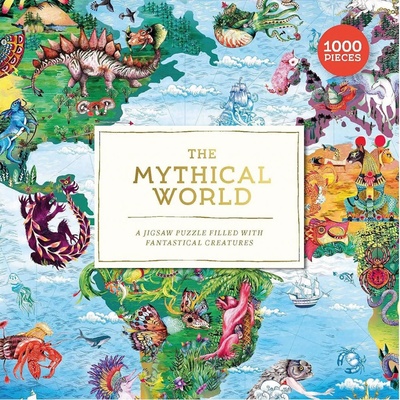 Jigsaw The the Mythical World A Filled with Fantastical Creatures 1000 dílků