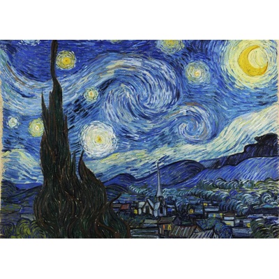 Grafika - Puzzle Vincent Van Gogh - The Starry Night, 1889 - 500 pieces - 500 piese