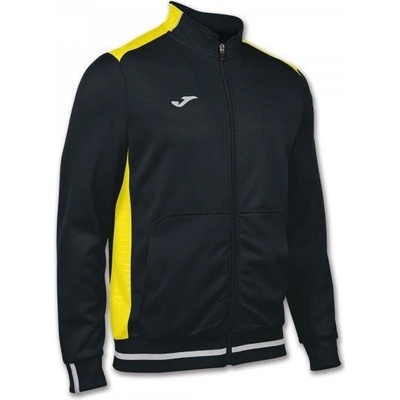 Joma mikina CAMPUS II jacket black-YELLOW