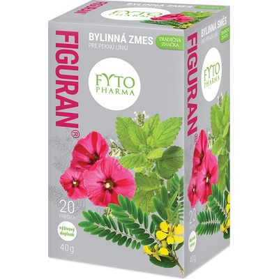 Fytopharma FIGURAN Bylinná zmes pre peknú líniu 20 x 2 g