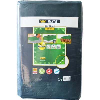Elite plachta krycí s oky 8 x 10 m