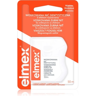 Elmex Caries Protection конец за зъби вкус Mint 50 м