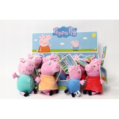 Přívěsek na klíče Simba Prasátko Peppa plyšový na batoh 4 druhy