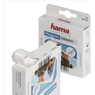 Hama fotorůžky samolepící, transparentní, 200 ks