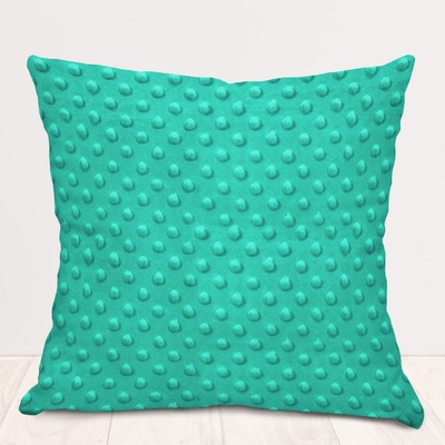 Biante Minky 3D bodky MKP-047 Tyrkysovo zelená 30 x 50 cm