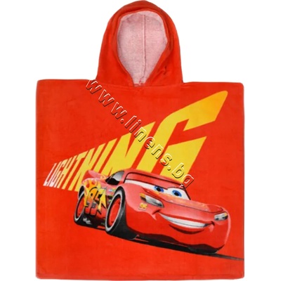 Dilios Детско плажно пончо Dilios Mc Queen, p/n 60301001017 - Детско хавлиено пончо от Памук 320 гр/м2 (60301001017)