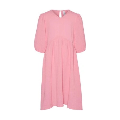 Vero Moda Girl Ежедневна рокля 10290842 Розов Regular Fit (10290842)