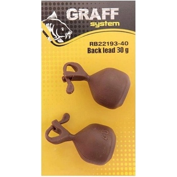 Graff System Back Lead Hnědé 30g