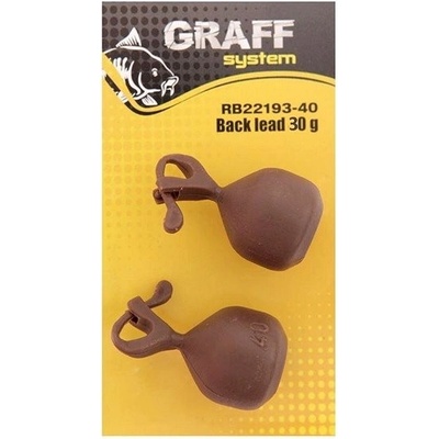 Graff System Back Lead Hnědé 30g