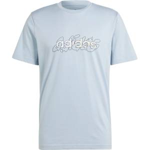 adidas Мъжка тениска Adidas Essentials Single Jersey Logo T-Shirt Mens - Blue Illustrate