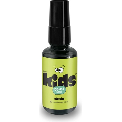 VERRA Kids D3+K2 sprej citrón 30 ml