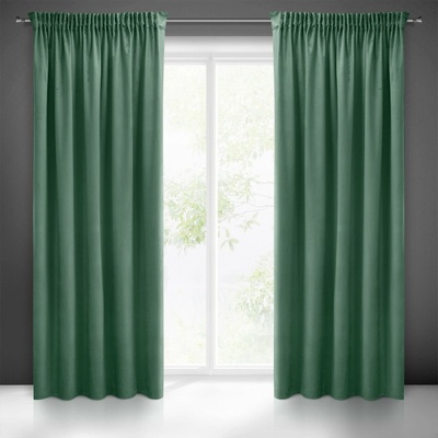 Pierre Cardin ZATEMŇOVACÍ ZÁVĚS NA PÁSCE PIERRE CARDIN SIBEL 140X270 CM TMAVOMÁTOVÁ