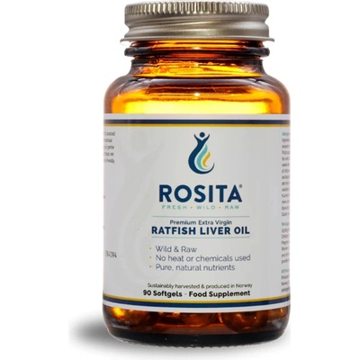 Rosita ratfish olej z chiméry v kapsuliach 90 kapsúl