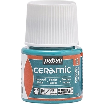 Pébéo Ceramic Боя за керамика Turquoise 45 ml 1 бр (025-016)