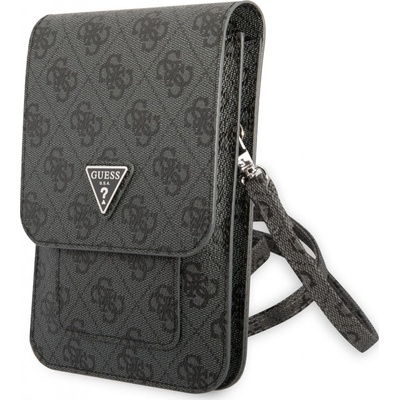 Púzdro Guess PU 4G Triangle Logo Phone Bag čierne