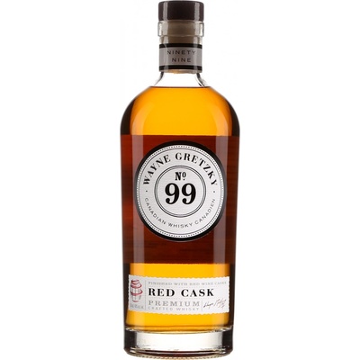 Wayne Gretzky No. 99 Red Cask 40% 1 l (čistá fľaša)