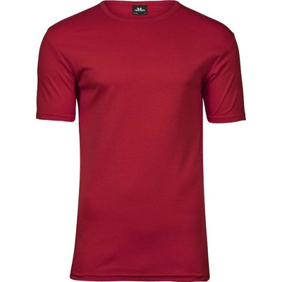 Tee Jays 520 pánske tričko Interlock červené deep