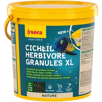 SERA Cichlid Herbivore Granules XL 3, 8 L / 1, 3 kg