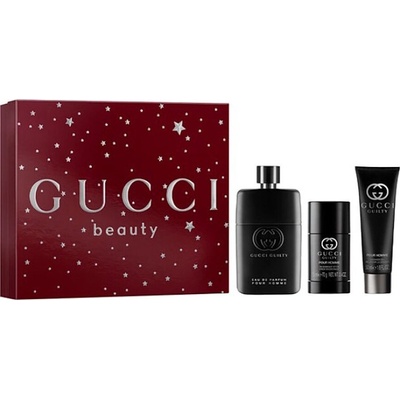 GUCCI Guilty Pour Homme Eau de Parfum EDP 90 ml + sprchový gel 50 ml + deostick 75 ml